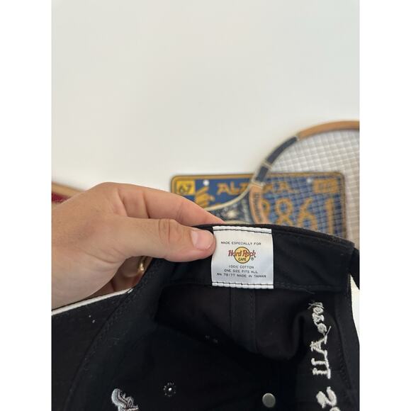 Vintage 2000 Taipei Hard Rock Cafe Strapback Hat - Picture 7 of 7